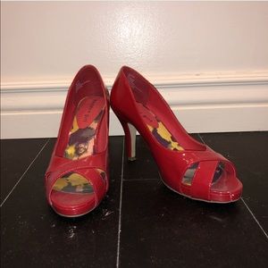 Madden Girl Red Heels